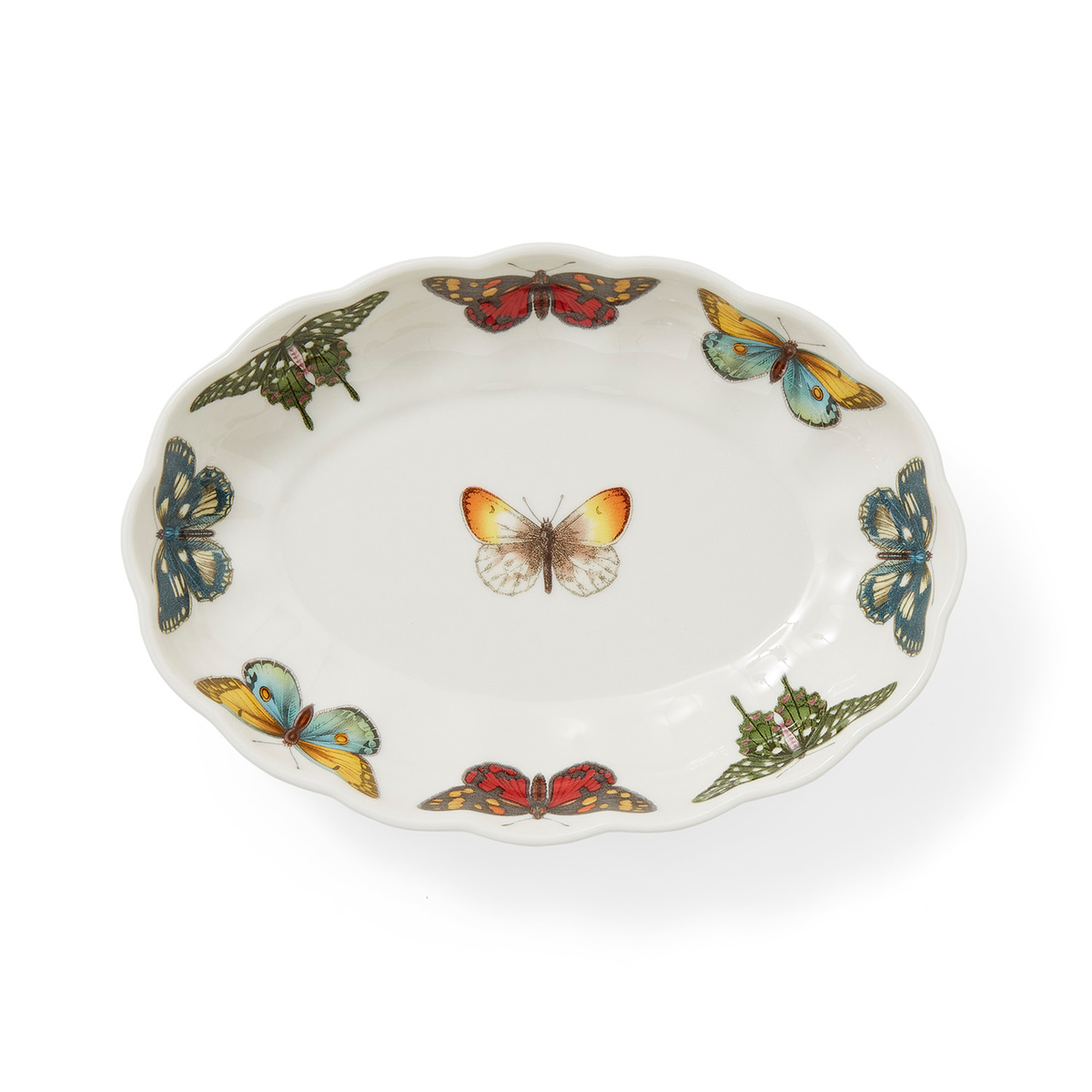 Botanic Garden Harmony  Accents Oval Fluted Dish image number null